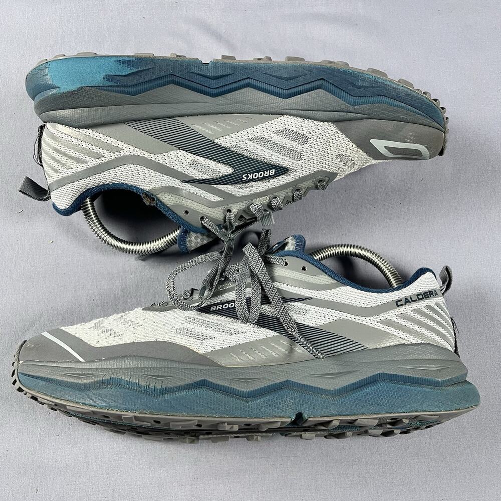 Brooks Caldera 4 Men’s Size 7.5 Gray Running Shoes Fitness Sneakers 1103281D434